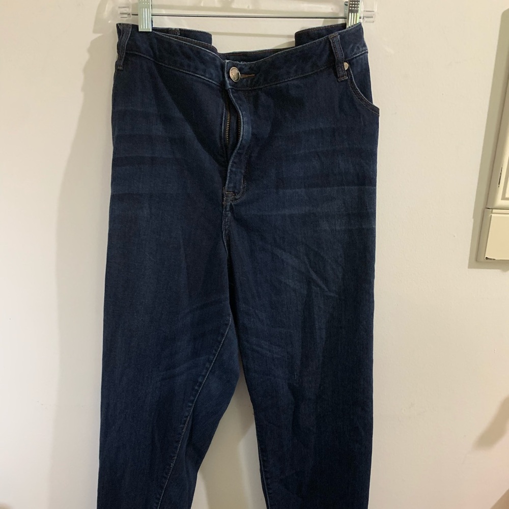 Skinny Ankle Dark Denim Lane Bryant size 28
